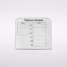 Toolbox Inlay for titanium microscrews Ø 1 / 1.3 