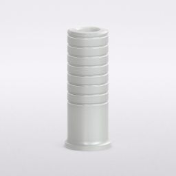 Plastic coping for Multi-unit abutment, burn-out, incl. prosthetic screw, regular, for Multi-unit abutment, blue anodized 