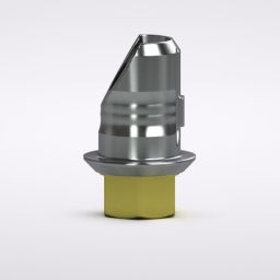 Hybrid Abutment Base, hexed, H 4.5 