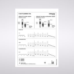 CERALOG® X-Ray Planning foil 